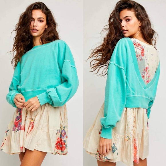 Free People Take Me Back Pullover NEW Size Small - Picture 5 of 10
